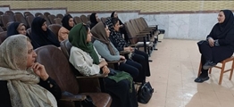 برگزاری جلسه آموزشی مهارت های فرزند پروری توسط واحد سلامت روان